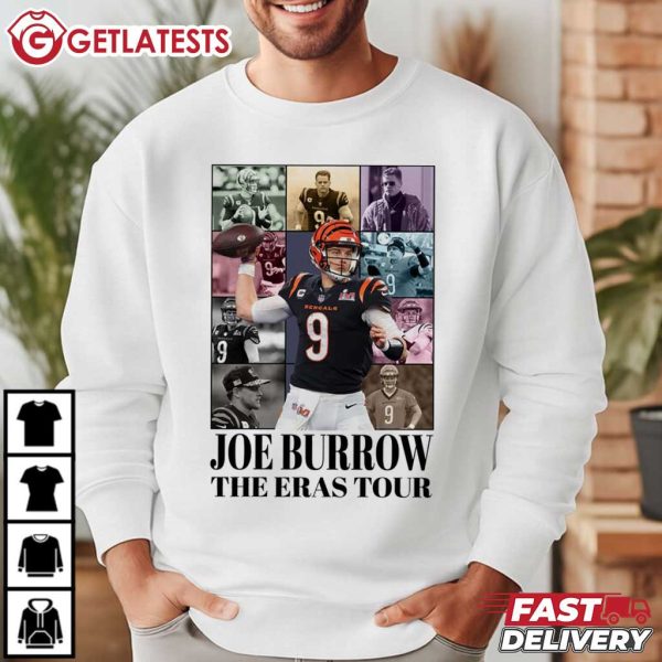 Joe Burrow The Eras Tour T Shirt