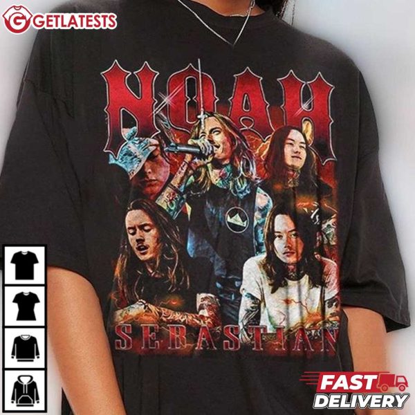 Noah Sebastian Bad Omens Graphic Music T Shirt (1)