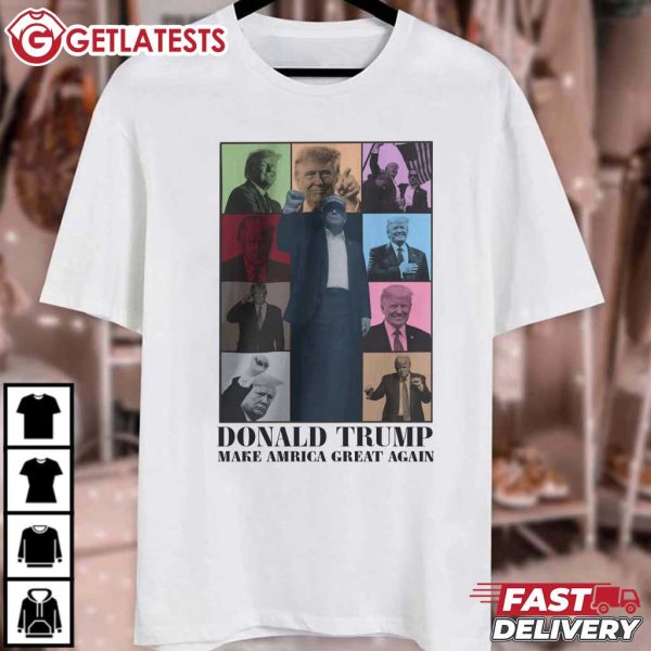 Donald Trump Make America Great Again MAGA The Eras Tour T Shirt (2)