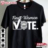 Finer Women Vote Zeta Phi Beta T Shirt