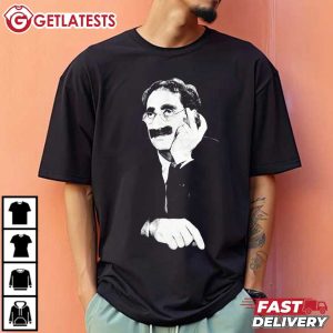 Groucho Marx American Comedian Retro Graphic T Shirt (3)