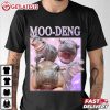 Moo Deng The Famous Baby Pygmy Hippo Moo Deng T Shirt (2)