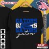 Florida Gators Blue Retro Graphic T Shirt (2)