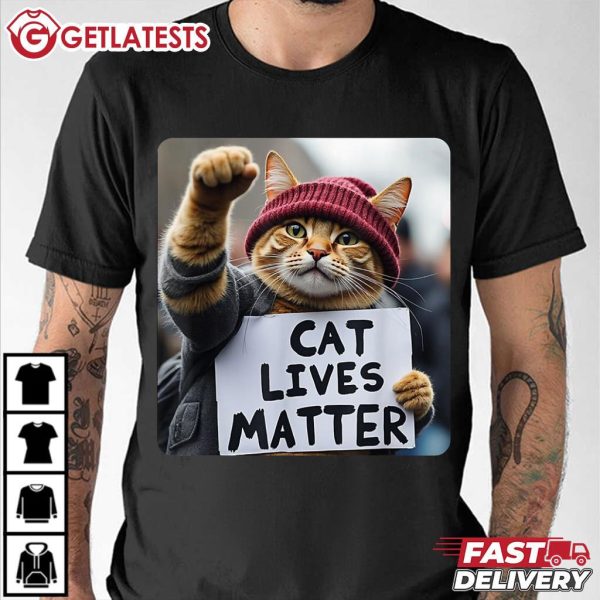 Donald Trump Cat Lives Matter T Shirt