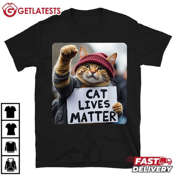 Donald Trump Cat Lives Matter T Shirt