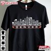 Denver Football Team All Time Legends Denver City Skyline T Shirt (3)