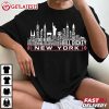 New York Baseball Team All Time Legends New York City Skyline T Shirt (1)