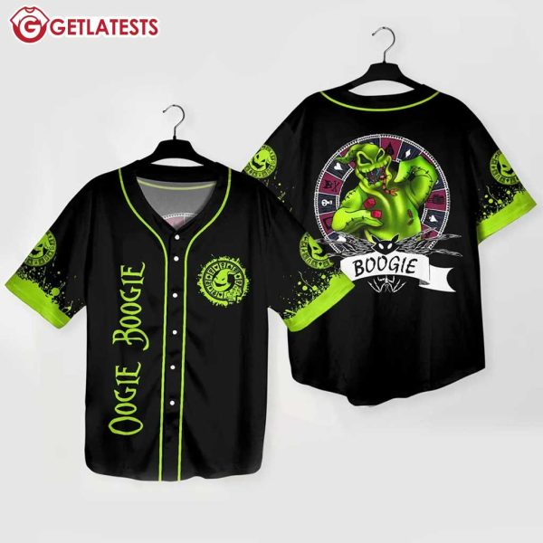 Oogie Boogie Nightmare Before Christmas Baseball Jersey (2)