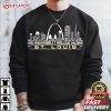 St Louis Hockey Team All Time Legends St Louis City Skyline T Shirt (2)