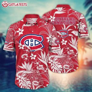 Montreal Canadiens NHL Floral Tropical Hawaiian Shirt (1)