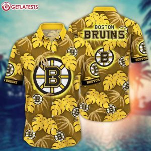 Boston Bruins NHL Tropical Summer Hawaiian Shirt (2)