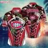 Montreal Canadiens NHL Floral Tropical Summer Red Hawaiian Shirt