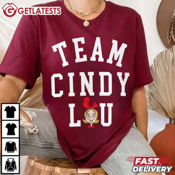 Team Cindy Lou Cindy Lou Who Christmas T Shirt (2)