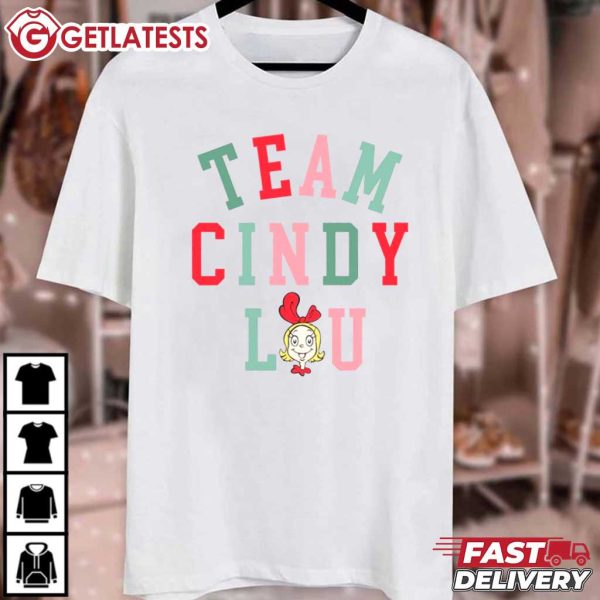 Team Cindy Lou Cindy Lou Who Christmas Lover Gift T Shirt (2)