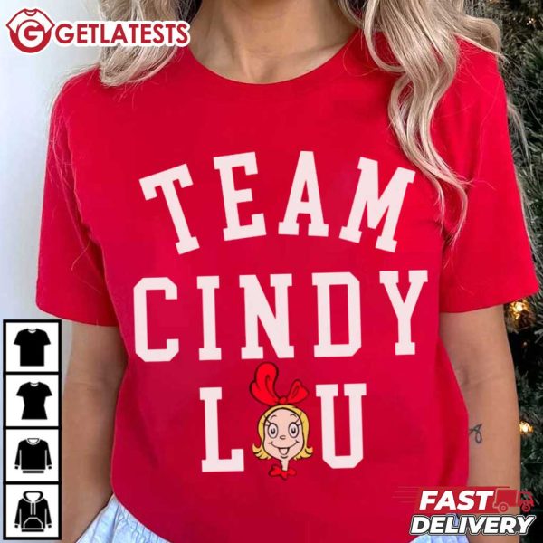 Team Cindy Lou Cindy Lou Who Christmas Lover Gift T Shirt (4)