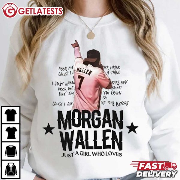 Morgan Wallen Just A Girl Who Loves Music T Shirt (1)