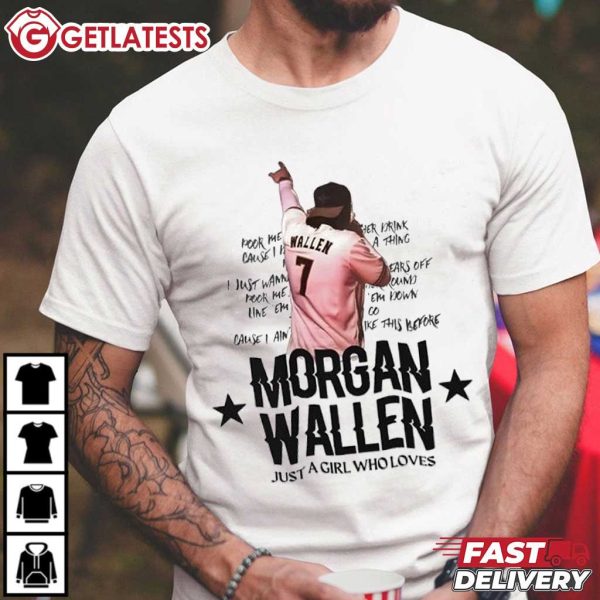 Morgan Wallen Just A Girl Who Loves Music T Shirt (4)