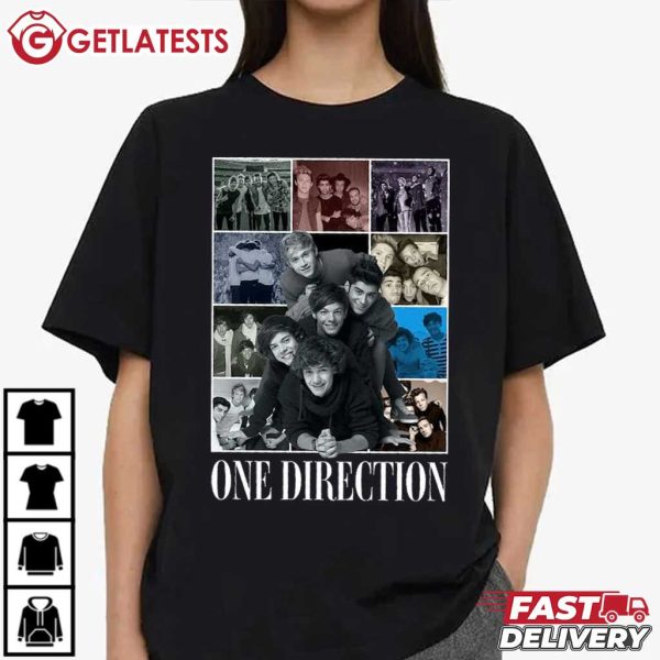 One Direction The Eras Tour Retro Music T Shirt (4)