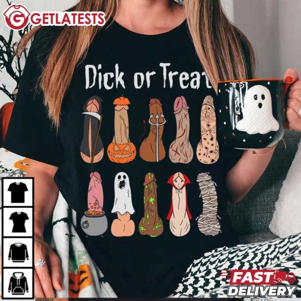 Halloween Dick Or Treat T Shirt