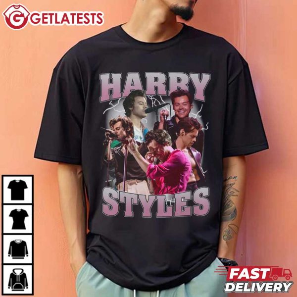 Harry Styles Music Retro Graphic Vintage T Shirt (4)