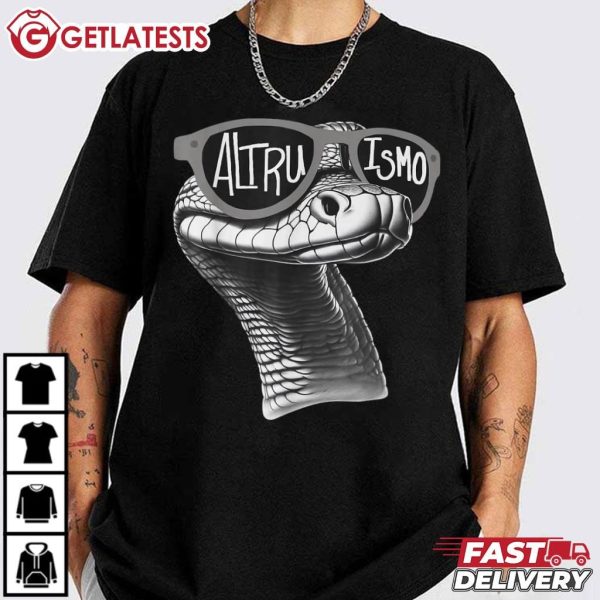 Altruismo House Of Givers RCA Givers School Snake Graphic Vintage T Shirt (2)