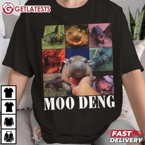 Moo Deng Cute Baby Pygmy Hippo The Eras Tour Funny T Shirt (3)