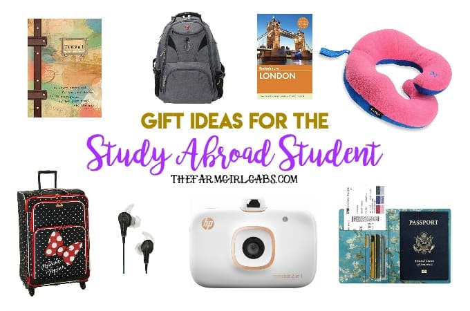 gifts for study abroad students