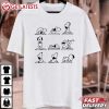 Snoopy Dog Yoga Poses Cartoon T Shirt