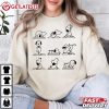 Snoopy Dog Yoga Poses Cartoon T Shirt