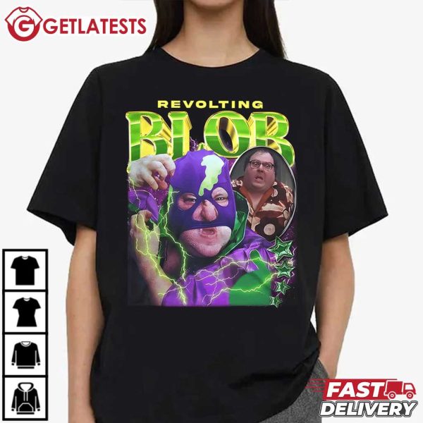 Revolting Blob Billy Madison Bootleg Retro Graphic T Shirt (3)