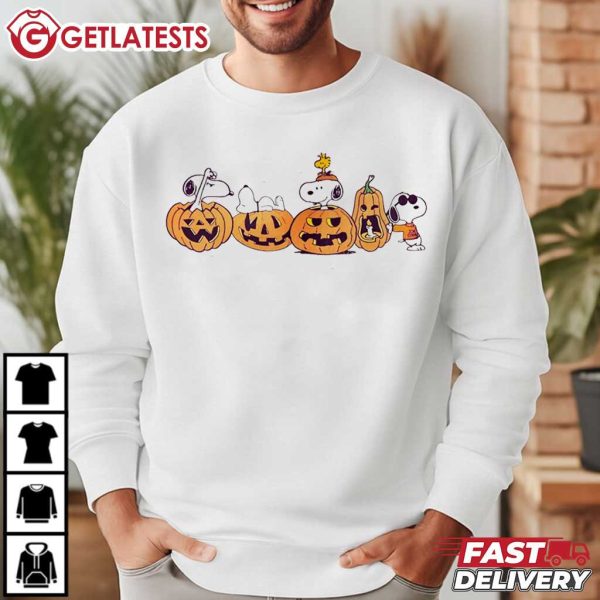 Snoopy Peanuts Great Pumpkin Happy Halloween T Shirt (3)