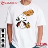 Snoopy Trick Or Treat Dracula Pumpkin Halloween T Shirt (2)