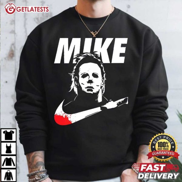 Michael Myers Mike Nike Halloween Funny T Shirt (1)