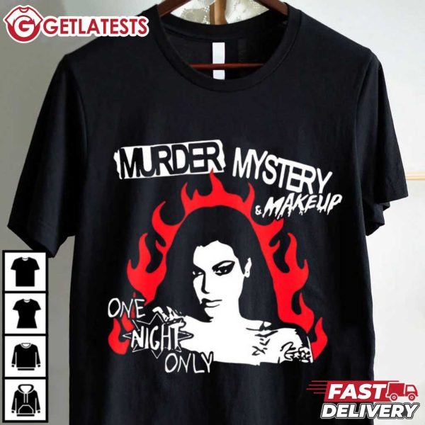 Murder Mystery Makeup One Night Only Bailey Sarian T Shirt (2)