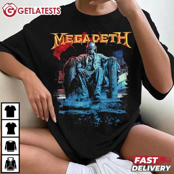 The Megadeth Destroy All Enemies Vic Lincoln T Shirt (2)