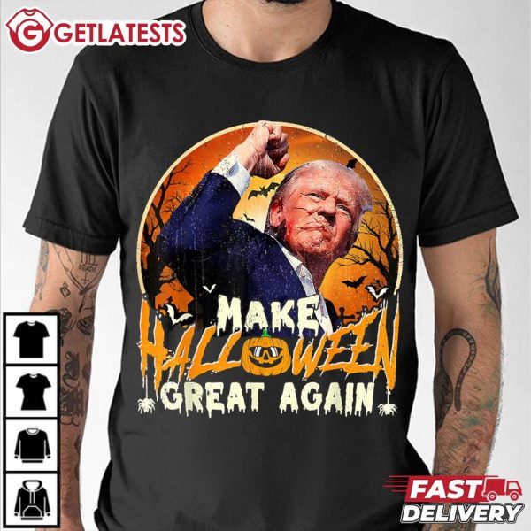 Trump Fight And Make Halloween Great Again T Shirt (3)