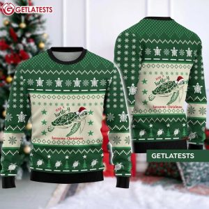 Have A Turtle Y Awesome Christmas Ugly Sweater