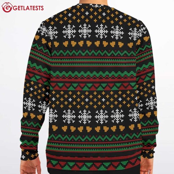 Santa Claus No Lift No Gift Ugly Sweater