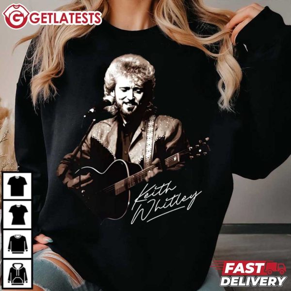 Keith Whitley Country Music Sandy Vintage T Shirt (1)