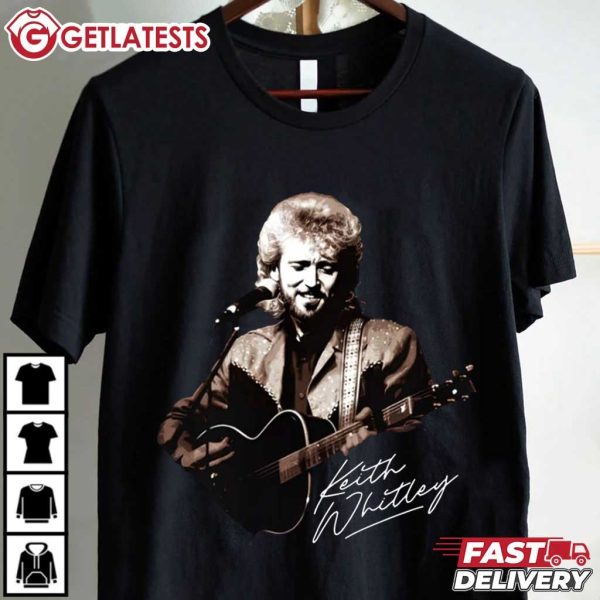 Keith Whitley Country Music Sandy Vintage T Shirt (2)