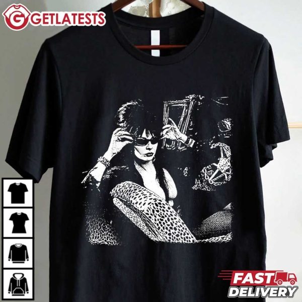 Elvira Mistress of the Dark Horror 80s Movie Halloween T Shirt (2)