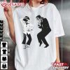 Frankenstein and Bride Pulp Fiction Horror Halloween T Shirt (3)