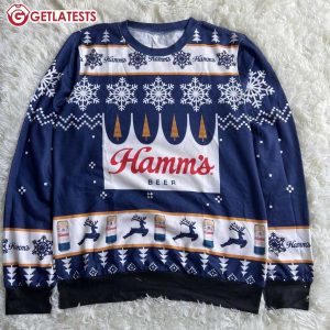 Hamm's Beer Ugly Christmas Sweater (2)