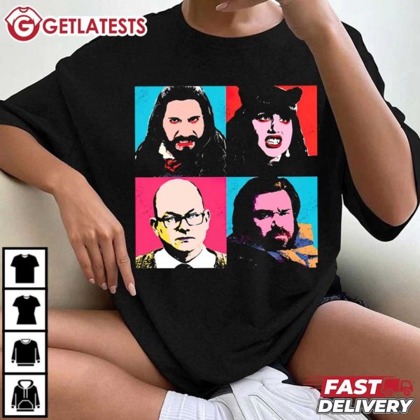 What We Do In The Shadows Vampire Warhol Halloween T Shirt (3)