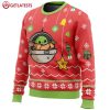 Baby Yoda Star Wars The Mandalorian Christmas Ugly Sweater (3)