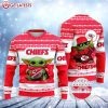 Baby Yoda Kansas City Chiefs NFL Ugly Christmas Sweater