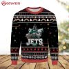 New York Jets Robot Anime Ugly Sweater