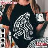 Bigfoot Sasquatch Skeleton Halloween T Shirt (1)