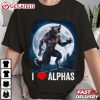 Cringe Werewolf Wolf Meme I Heart Alphas I Love Alphas Funny T Shirt (3)