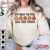 It's Okay To Feel All The Feels Pumpkin Halloween T Shirt (1)